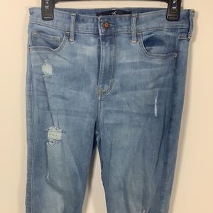 Hollister high rise super skinny 5R